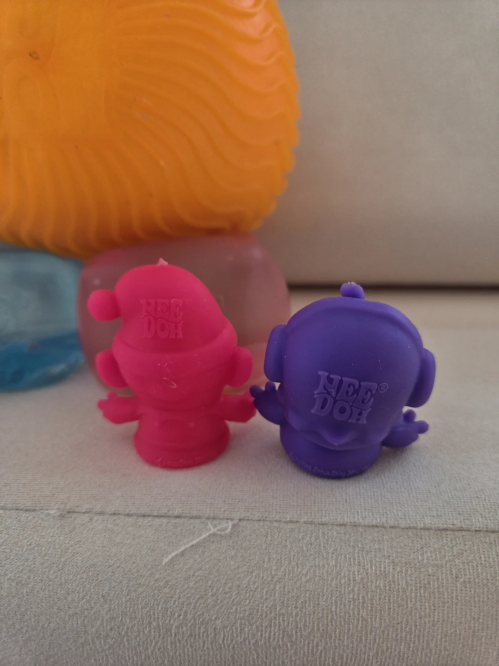 NeeDoh Fidget Toy Bundle - Super NeeDoh, Needoh Cubes, and Finger Puppets